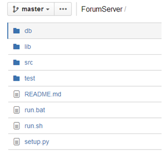 Repo folder structrue